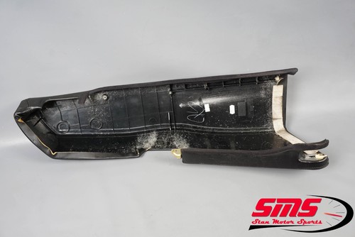 Cubierta de asiento lateral derecho negro diestro OEM 96-02 MERCEDES R129 SL500 SL600 - Imagen 6 de 10