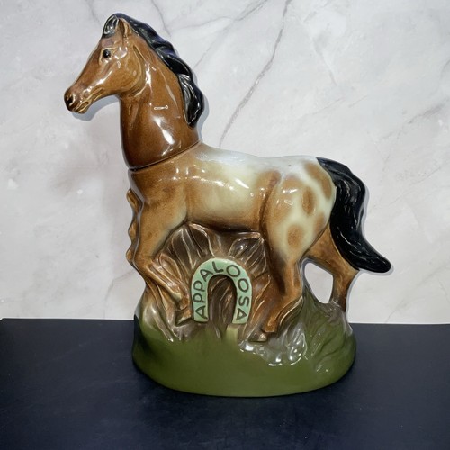 1974 Jim Beam Decanter Horse Appaloosa Regal China Vintage