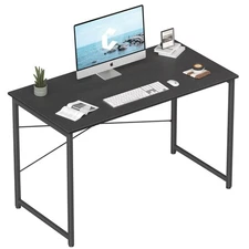 Computer Desk 47" Study Writing Table for Home Office, Modern Simple Style PC...