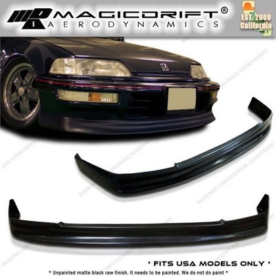 For 88 89 Honda Civic EF 4D Sedan 3D Hatch-back CS Front Bumper