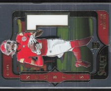 2024 Panini Select #8 Xavier Worthy Select Numbers