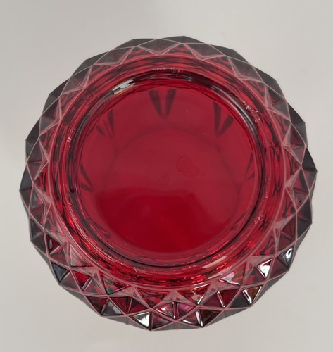 Cristal D'Arques Durand Longchamp Set di 3 bicchieri Highball rosso rubino trasparente - Foto 16 di 16