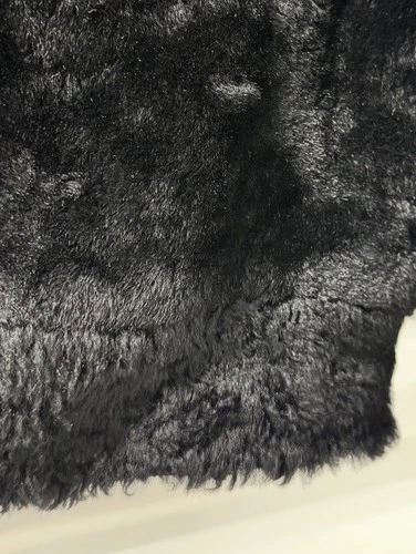 $25k Brioni Fur Black Bomber Jacket Italy Stunning Leather Lined Reversible image 6