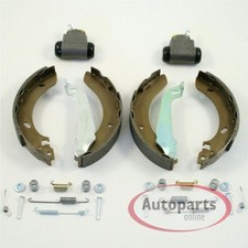 Bremsbacken Ø 180 mm + Zubehör + Radzylinder Set hinten für Fiat Panda [169]