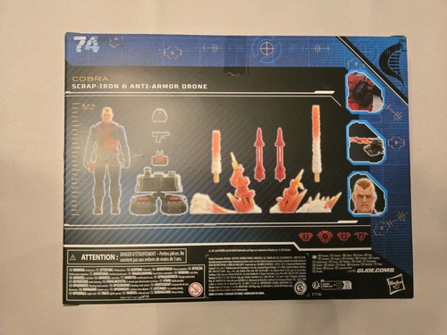 G.I.Joe Classified Cobra Scrap Iron 74 Sealed New - Bild 2 von 2