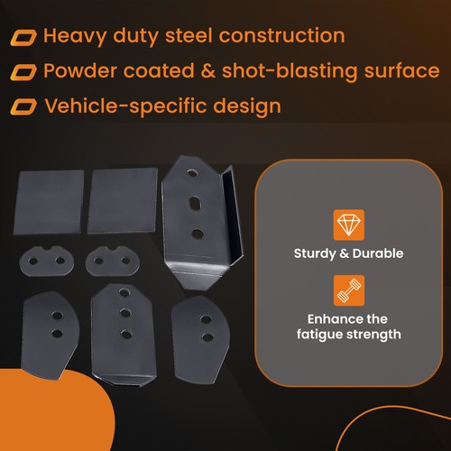 Repair Set Rear Subframe Black Fit for BMW 3 Series E46 1998 1999 2000 2001 - Picture 5 of 20