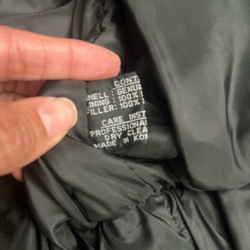 Vintage Jahrbuch Bomber Echtleder Wildleder Learsi Jacke Schwarz Medium 80er - Bild 12 von 13