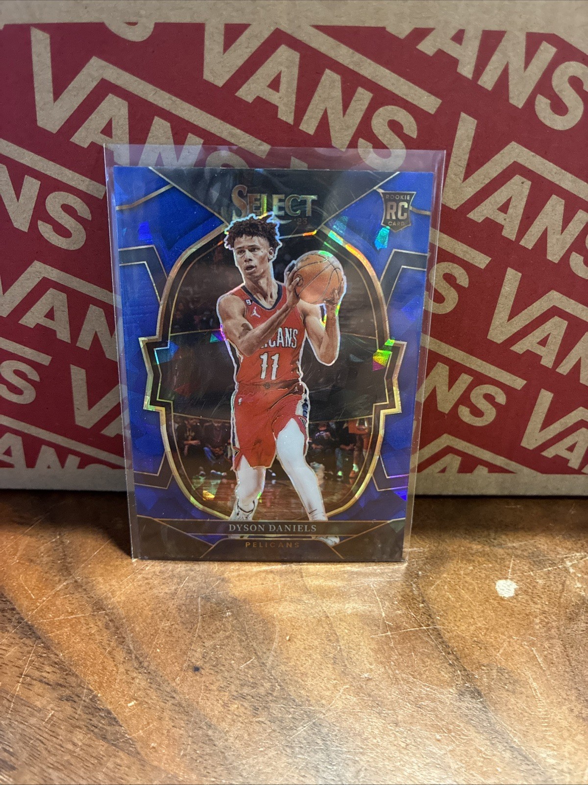 Dyson Daniels 2022-23 Select BLUE PRIZM Rookie Card #67 RC Atlanta Hawks