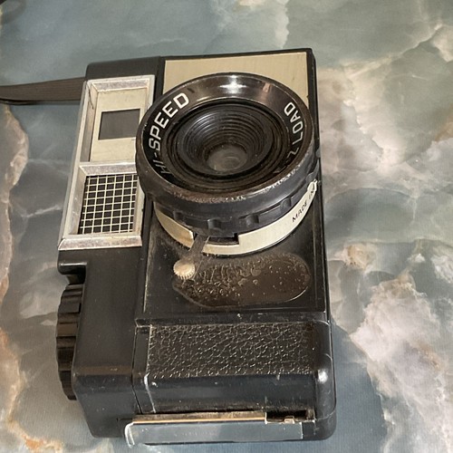 Kamera Hi-Speed E-Z Ladefilm Vintage ungetestet wie besehen für Teile oder Reparatur - Bild 6 von 9