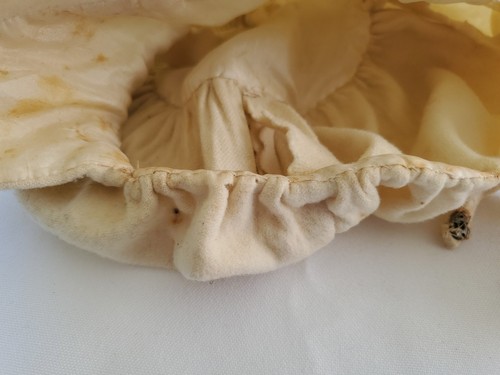 Gorro antiguo - cosido a mano - borde tatuado y bordado - Imagen 9 de 19