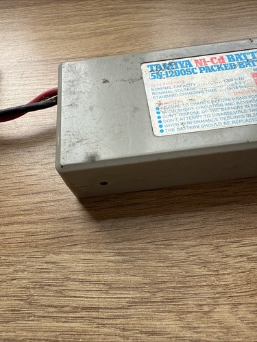 Tamiya Ni-Cd Battery Vintage 6v 1200mAh 5N-1200SC Rc Car Batteries - Picture 11 of 15