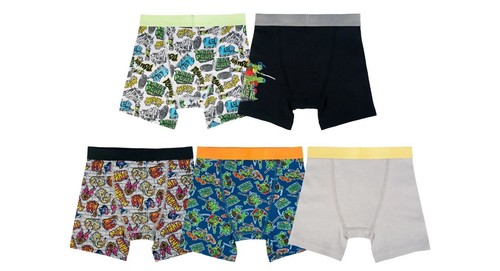 Teenage Mutant Ninja Turtles 5 pack Boxer Boys Briefs - Size 6 TMNT New - Picture 22 of 23