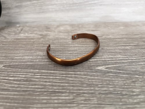 VINTAGE SIGNED SERGIO LUB COPPER BRACELET - Picture 8 of 9
