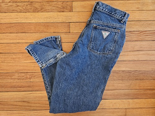VTG Palmettos Mom Jeans Womens Size 13 High Rise Regular Fit Tapered Ankle Zip