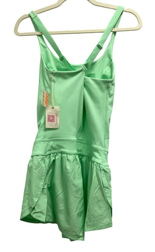 Free People x Hatch Lime Righteous Runsie One Piece Sz XS NWT - Picture 4 of 6