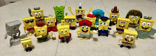 2001-09 Burger King Sponge Bob Schwammkopf Figuren 19 Stück - Bild 2 von 2