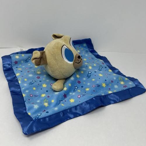 Disney Lovey Security Blanket Comfort Toy Pug Puppy Dog Plush Stuffed Animal - Picture 10 of 14