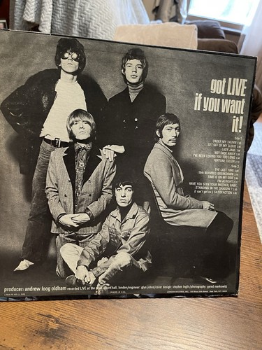 Rolling Stones GOT LIVE if YOU WANT IT! 1966 LL 3493 MONO VINYL London Records - Bild 3 von 7