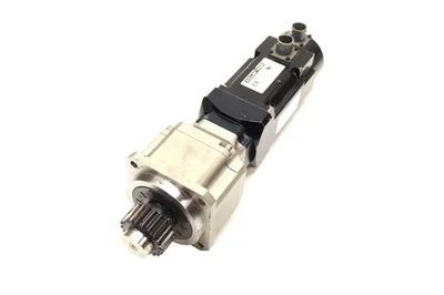 Kollmorgen AKM31H-SSS2S-03 3~Servo Motor 0.61kW + AB090-52-P2 Gear Used - Image 1 of 4