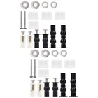  2 Sets Toilettensitz-befestigungsbolzen Befestigungen Toilettendeckel