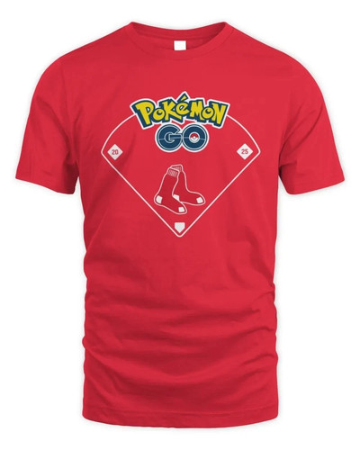 Boston Red Sox Pokemon Go T-Shirt von 2025 Fenway Park XL SGA 8-29-25 Sealed