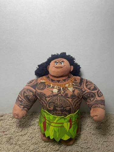 Disney Moana Maui Halbgott 9 Zoll Plüschpuppe mit detaillierten Tattoos - Bild 2 von 4