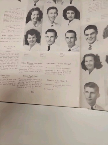 1948 Old HICKory Student Yearbook Miami Jackson High School High School 1948 - Bild 5 von 7