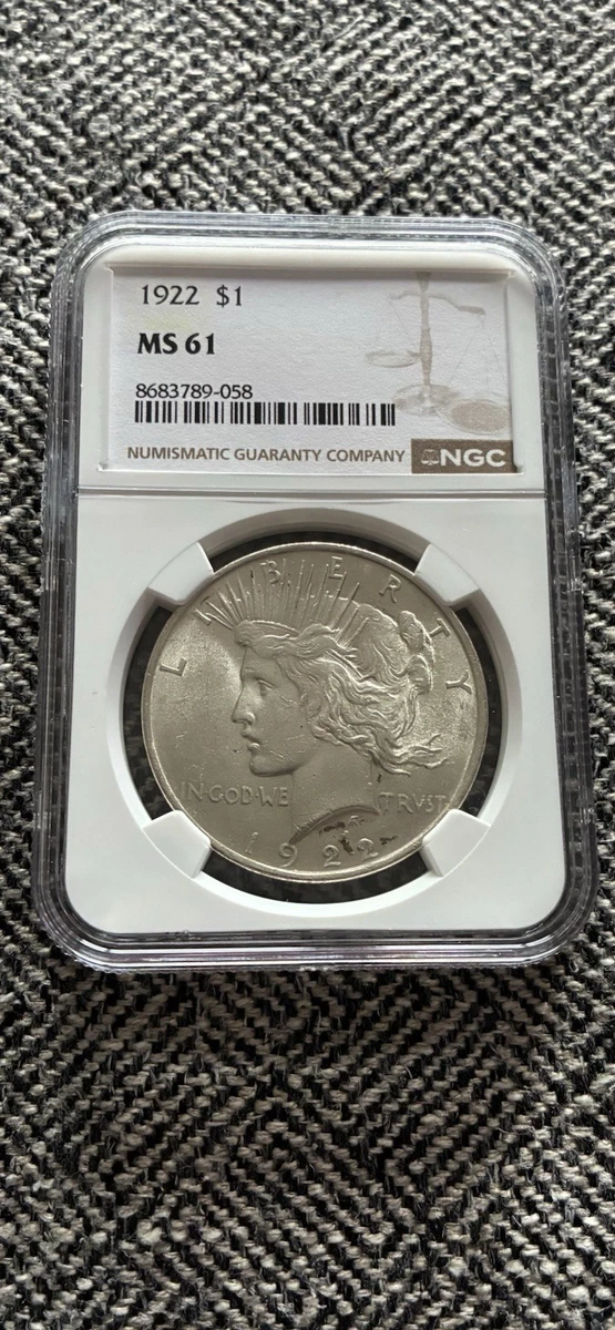 MS 61 Graded Peace Dollars (1921-1935) Just Listed 2026