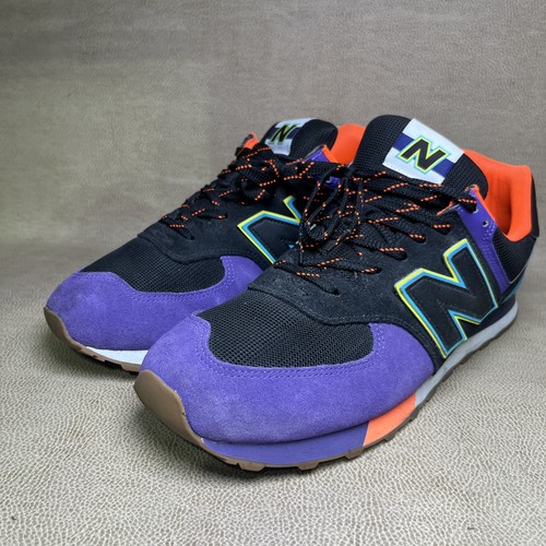 2021 Mens New Balance 574 "ML574PT2" Black Running Shoes! Size 15 - Picture 5 of 15