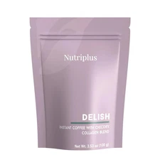 NUTRIPLUS BY FARMASi INSTANT COFFEE WITH CHICORY  AND COLLAGEN BLEND