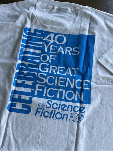 Vintage Shirt Mens XL White Michael Whelan 1990 Art Science Fiction BookClub NOS - Picture 10 of 14