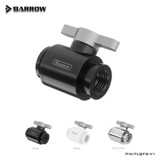 Barrow TLQFS-V1 MINI Double Female Thread Ball Valve Gray Lever