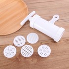  6 Pcs Household Mini Manual Noodle Saving Dough Press Machine Sausage Filling