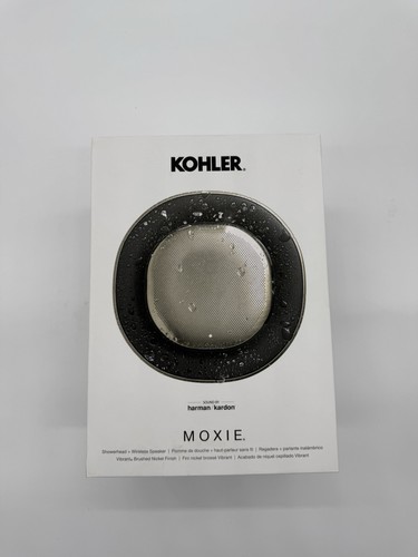 NEW Kohler Moxie 1.75 gpm Shower Head and Wireless Speaker - K-R28238-GKE-BN . - Picture 7 of 12