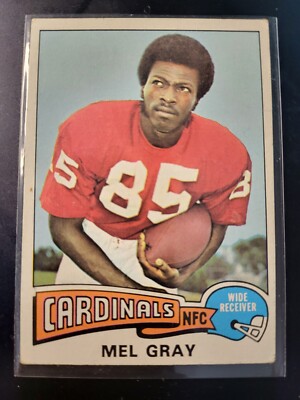 1975 Topps Mel Gray Football card #40