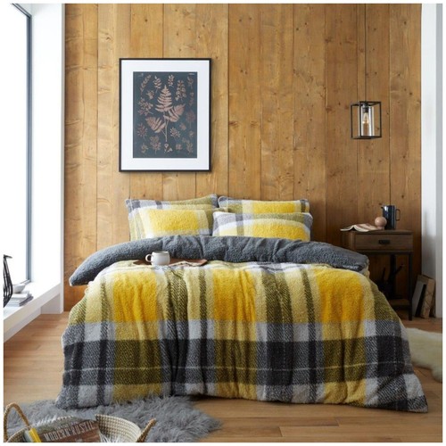LUXURY TEDDY FLEECE DUVET COVER SET SOFT & WARM BEDDING SINGLE DOUBLE KING SIZE - Picture 19 of 74