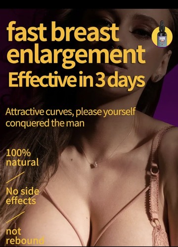 Strongest Breast Enlargement Cream Oil Firm Enhancement Bigger Boobs Bust 2 Cup+ - Picture 6 of 24