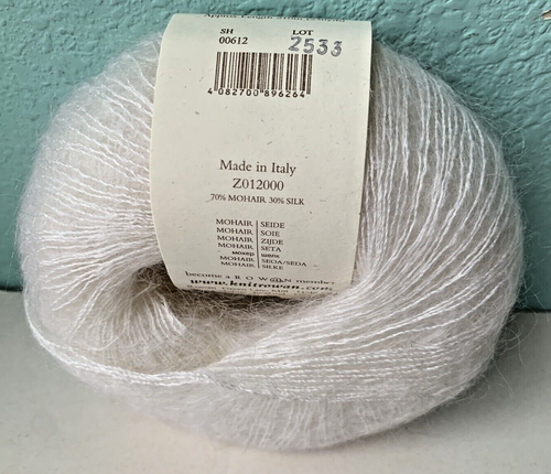 3 - Rowan Kidsilk Haze - #612 White - Mohair / Silk - 25g / 229 yds - Picture 2 of 5