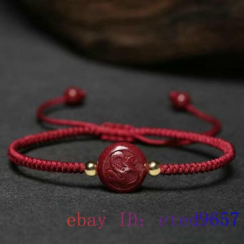 Zimt Tierkreis Armband Jade Schmuck Natur Männer Perlen Zubehör Luxus - Bild 3 von 20