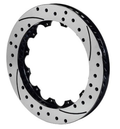 Wilwood Rotor-SRP48 SPC-37-RH-BLK-Drill 12.88 x 1.10 - 12 on 8.75in - Picture 4 of 10