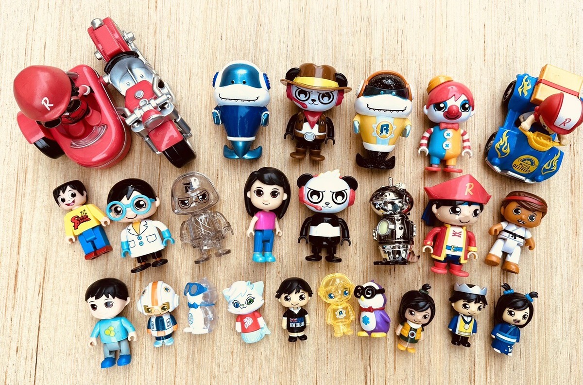 25 Piece Lot Ryan's World Figures Huge Lot Toys Used 0085 | eBay