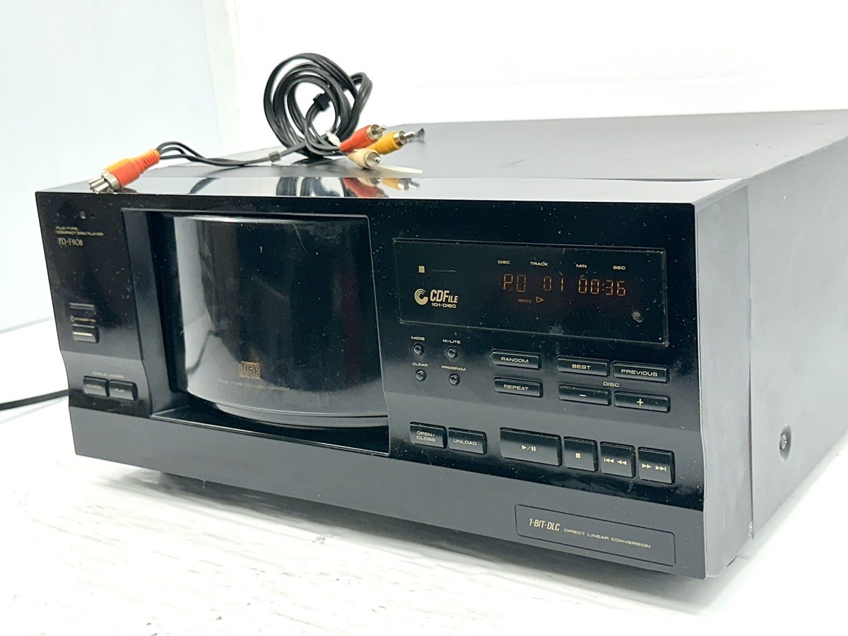 Pro Refurb} Pioneer PD-F908 File-Type CD Player - CDFIle 101 Disc