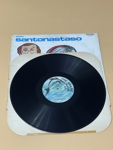 Schallplatte 33 Runden LP MARIO SANTONASTASO LA RADIOTELECRONACA 1976 The Shark - Bild 3 von 6