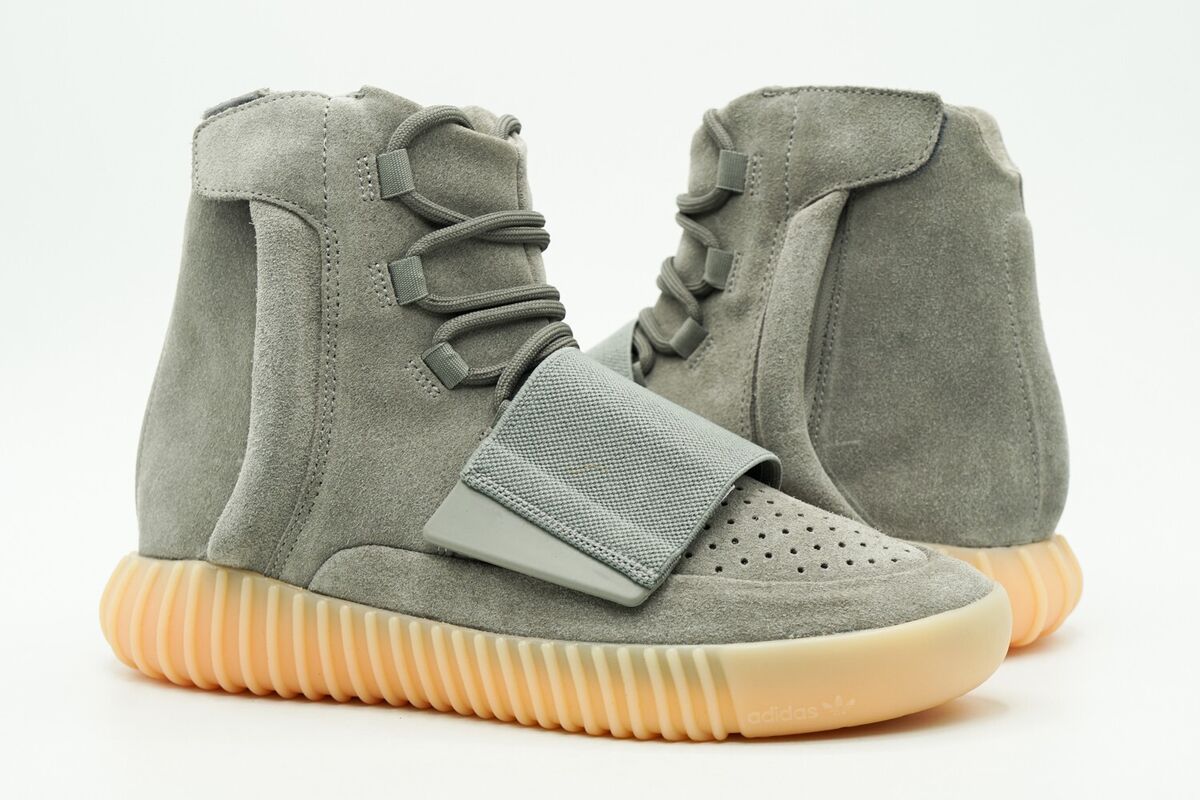 ADIDAS YEEZY BOOST 750 NEW SIZE 6 LIGHT GREY GUM GLOW BB1840 ADIDAS YEEZY BOOST 750 NEW SIZE 6 LIGHT GREY GUM GLOW BB1840