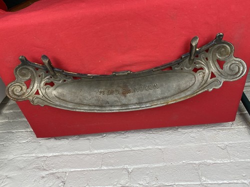 Antique 1907 Glenwood Modern Oak Parlor Stove BOTTOM TRIM ~ NO cracks or damage - Picture 4 of 8