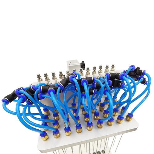 Soplador de nitrógeno concentrador de muestras de nitrógeno Termovap tipo seco de 36 orificios 110 V - Imagen 16 de 22