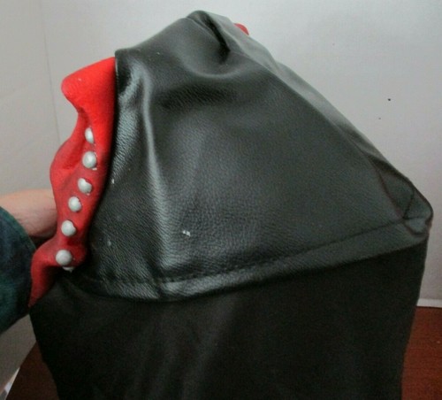 MARIO CHIODO 2004 RED DEVIL DEMON OGRE Half HALLOWEEN SCARY Mask - Picture 2 of 4