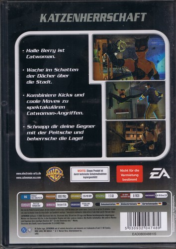 PC CD-ROM CATWOMAN - PC Spiel – Neu OVP Sammlerstück - Bild 2 von 2
