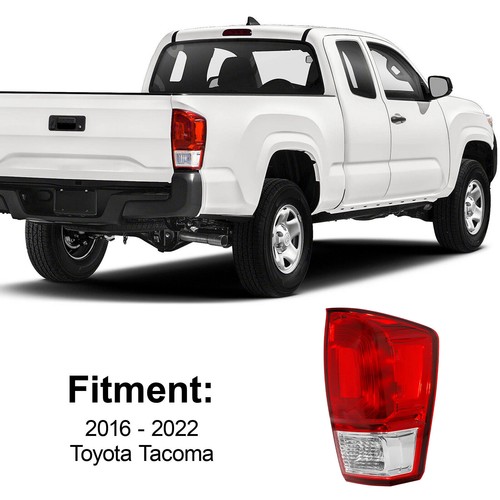 Passenger Right Side Tail Light Brake Lamp For 2016-2021 Toyota Tacoma SR SR5 - Picture 6 of 7