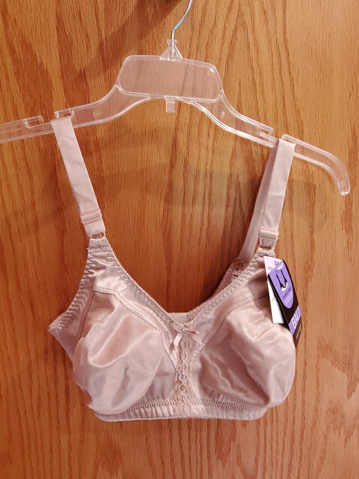 Bali 3820 Double Support Cool Comfort Wirefree Bra 36 DD Blushing Pink 36dd